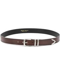 Officine Creative - Oc Strip Leather Belt - Lyst