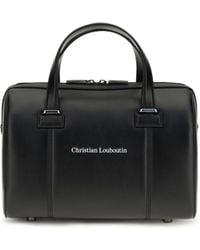 Christian Louboutin - Small Tactical Leather Handbag - Lyst