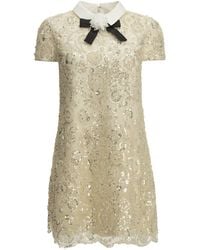 Self-Portrait - Short Sheath Dress - Lyst