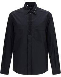 Dolce & Gabbana - Dolce & Gabbana Cotton Shirt With Pockets - Lyst