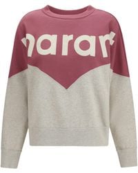 Isabel Marant - Marant Etoile Cotton Houston Sweatshirt - Lyst