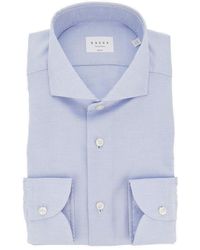 Xacus - Cotton Tailor Fit 'Travel' Shirt - Lyst