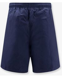 Ami Paris - Nylon Swimsuit With Tone-On-Tone Logo Patch - Lyst