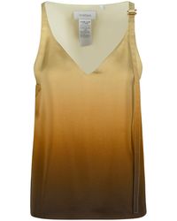 Sportmax - 'Some' Gradient Silk Top - Lyst