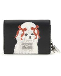 Ganni - Poodle Print Card Holder - Lyst