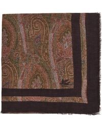 Etro - Paisley Modal And Cashmere Shawl - Lyst