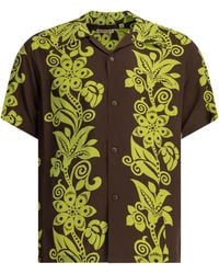 Sun Surf - "Pictograph Flower" Casual Shirt - Lyst