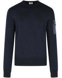 Moncler - 'Tricot' Virgin Wool Sweatshirt - Lyst