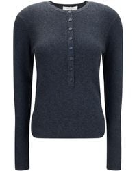 Lisa Yang - Airi Henley Sweater - Lyst