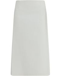 Rier - Bonded Cotton Skirt - Lyst