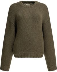 KHAITE - Gemma Crew-Neck Sweater - Lyst