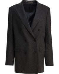 Tagliatore - Viscose Wool Polyester Elastan Jacket - Lyst