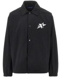 AWAKE NY - 'L. E.S. Community' Twill Coach Jacket - Lyst