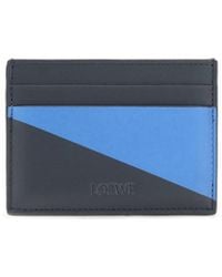 Loewe - Flag Calfskin Card Holder - Lyst