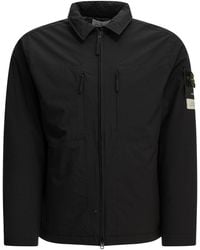 Stone Island - "Soft Shell" Padded Jacket - Lyst