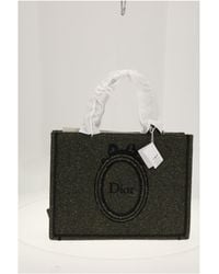 Dior - Book Tote Medium Tweed Sequins Emb Multi - Lyst