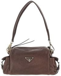 Prada - Nappa Leather Small Explore' Bag - Lyst