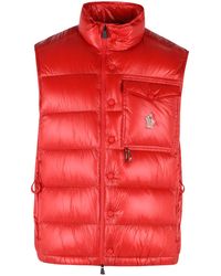 Moncler - 'Uychi' Foldable Polyamide Padded Vest - Lyst