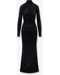 Amazuìn - Dakota Sheer Stretch Tulle Maxi Dress - Lyst