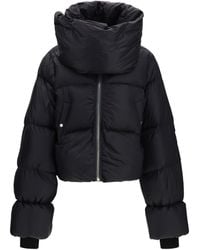 Rick Owens - Padded Funnel Neck Jacket - Lyst