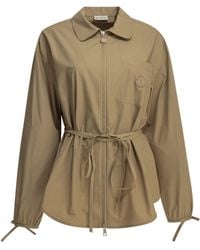 Moncler - Casual Cotton Shirt - Lyst