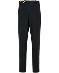 Versace - Virgin Wool Blend Patalone - Lyst