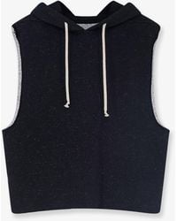 Rick Owens - Certified Wool And Cotton Sleeveless Sweatshirt - Lyst