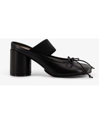 MM6 by Maison Margiela - Numeric Anatomic Leather Mule - Lyst