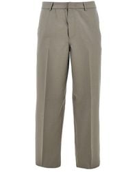 Emporio Armani - Virgin Wool Pants - Lyst