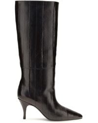 Herbert Levine - Tall Leather Boots - Lyst