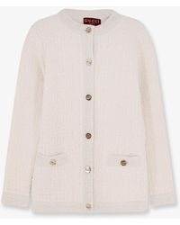 Gucci - Wool And Cotton Blend Cardigan - Lyst