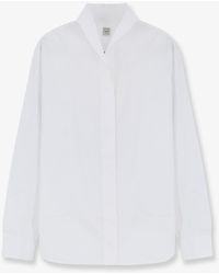 TOTEME - Cotton Shirt - Lyst