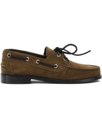 Aeyde - "Harris" Lace-Up Loafers - Lyst