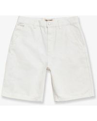 Stussy - Cotton Bermuda Shorts - Lyst