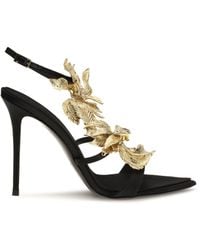 Giuseppe Zanotti - Incanto Silk Satin Sandals - Lyst
