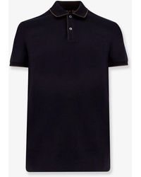 Loro Piana - Cotton Polo Shirt - Lyst