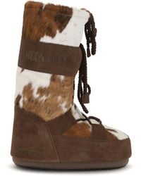 Moon Boot - Icon Archive 1985 Pony Hair Boots/Cocoa - Lyst
