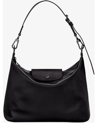 Longchamp - Le Pliage Xtra M Leather Shoulder Bag - Lyst