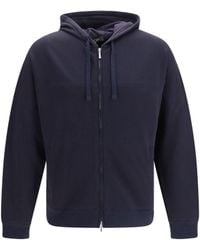 Loro Piana - Neem Cotton And Cashmere Bomber Hoodie - Lyst