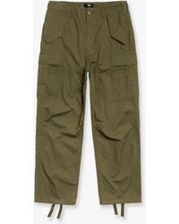 Stussy - Relaxed Fit Cargo Trousers - Lyst