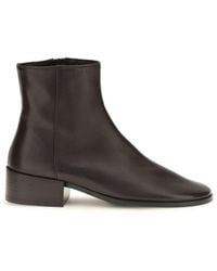 Dear Frances - River Leather Ankle Boots Espresso - Lyst