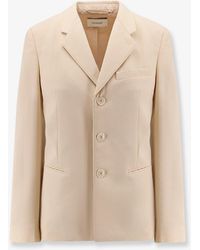 Lemaire - Single-Breasted Wool And Viscose Blazer - Lyst