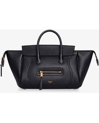 Celine - Luggage Leather Crossbody Bag - Lyst