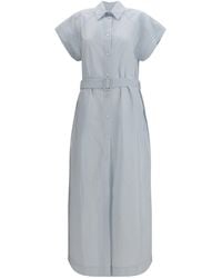 Jacob Cohen - Long Poplin Chemisier Dress - Lyst