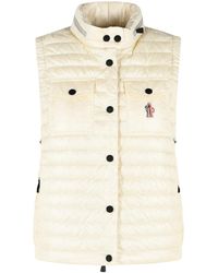 Moncler - 'Gumiane' Padded Vest With Hood - Lyst