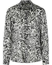 Dries Van Noten - 'Carvies' Viscose Shirt - Lyst