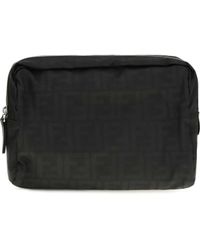 Fendi - Medium Superlight Ff Zucca Fabric Beauty Case - Lyst