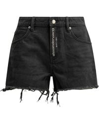 Alexander Wang - Fly Five-Pocket Shorts - Lyst