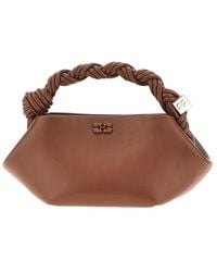 Ganni - Recycled Leather Bou Mini Bag - Lyst