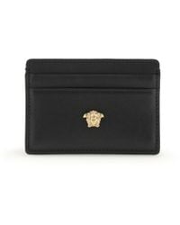 Versace - La Medusa Leather Card Holder - Lyst